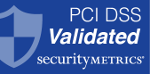 PCI DSS Validated logo